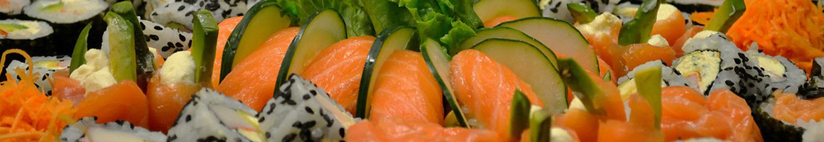 Eating Japanese Seafood Sushi at Yoshimama Japanese Fusion & Sushi Bar restaurant in Nashua, NH.